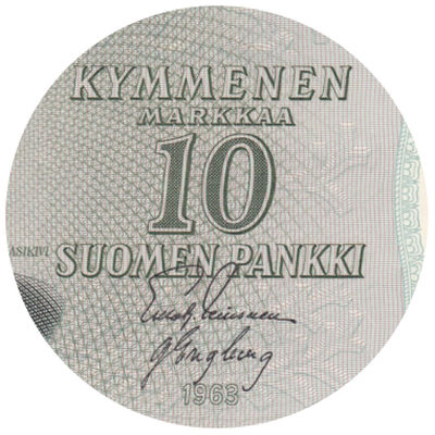 10 Markkaa 1963